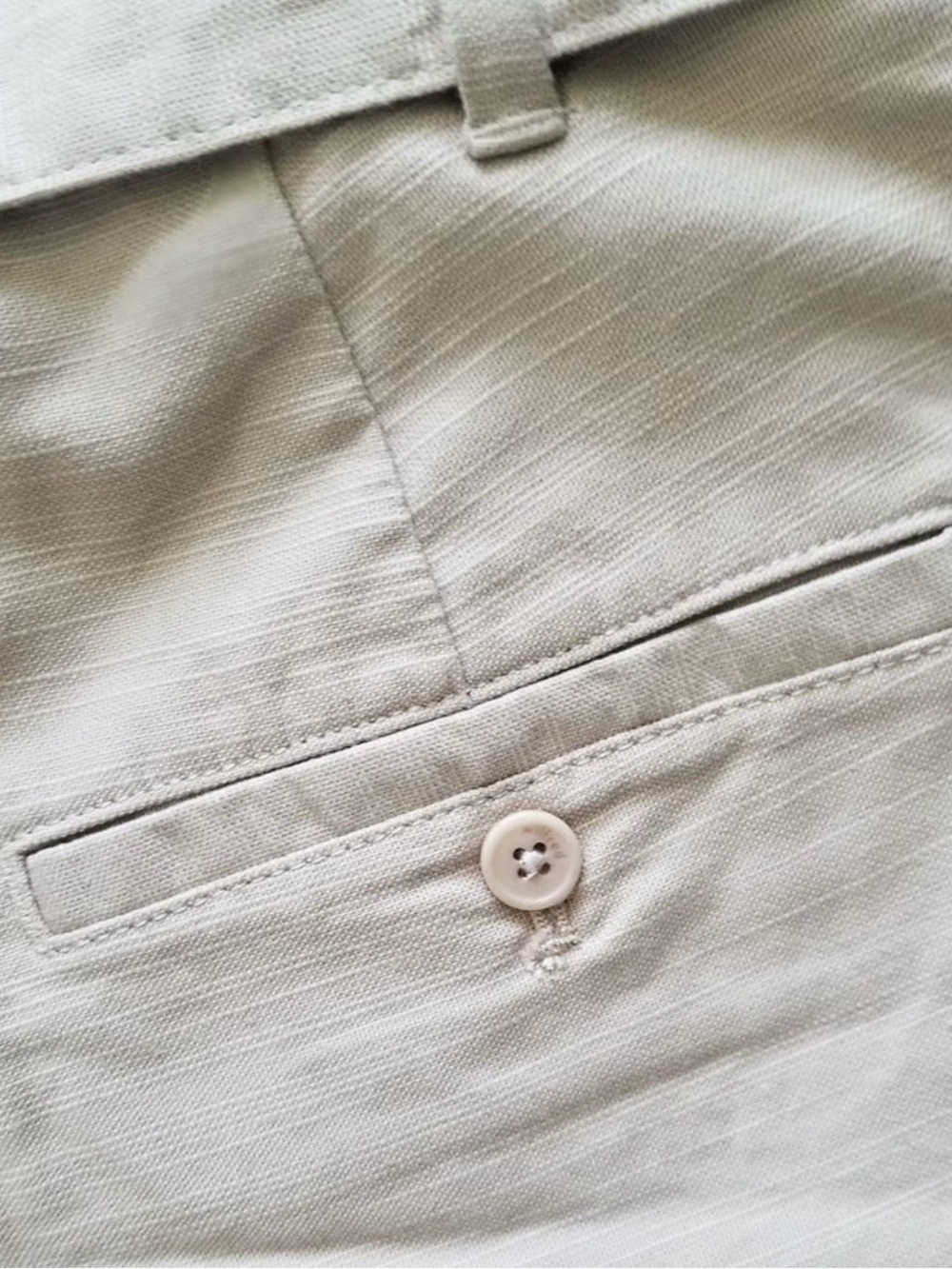 Wilfred Marne Paperbag Shorts Beige Taupe Linen Blend Size 4 - Picture 5 of 6
